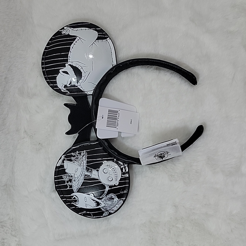 Disney Parks Nightmare Before Christmas headband Jack Skellington Oogie Boogie L